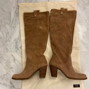 NWT UGG Brown Suede Boots Size 7.5